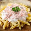 Penne panna e prosciutto